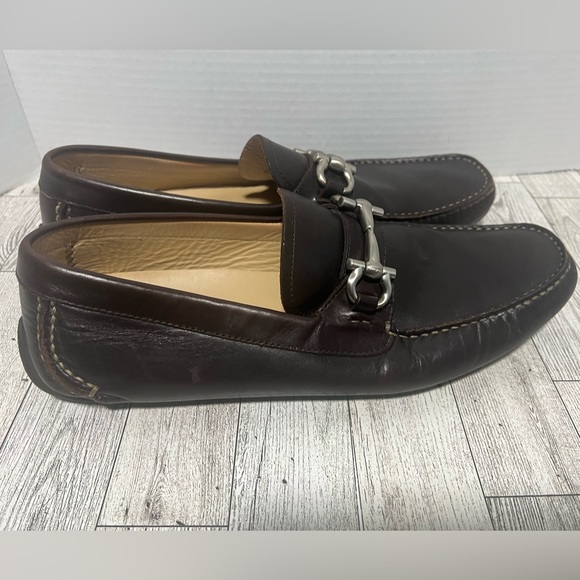 Salvatore Ferragamo Other - Salvatore Ferragamo leather horsebit loafer- dark brown - 9D